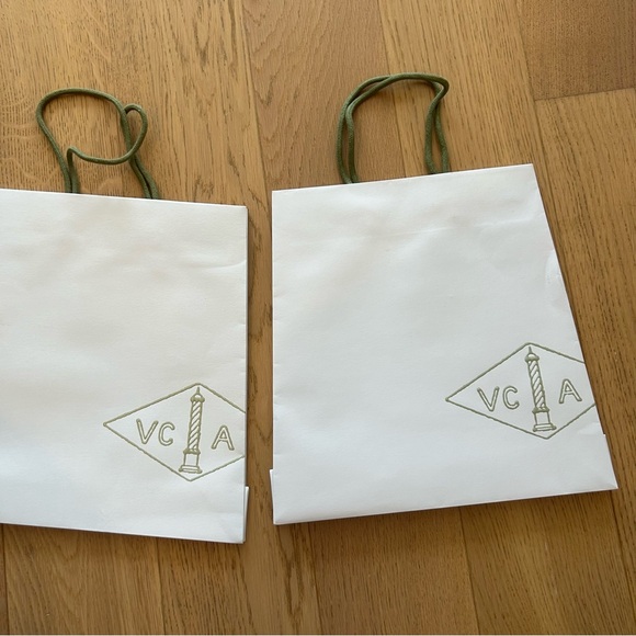 Set of 2 - VCA Van Cleef & Arpels Shopping Bag - Picture 4 of 5